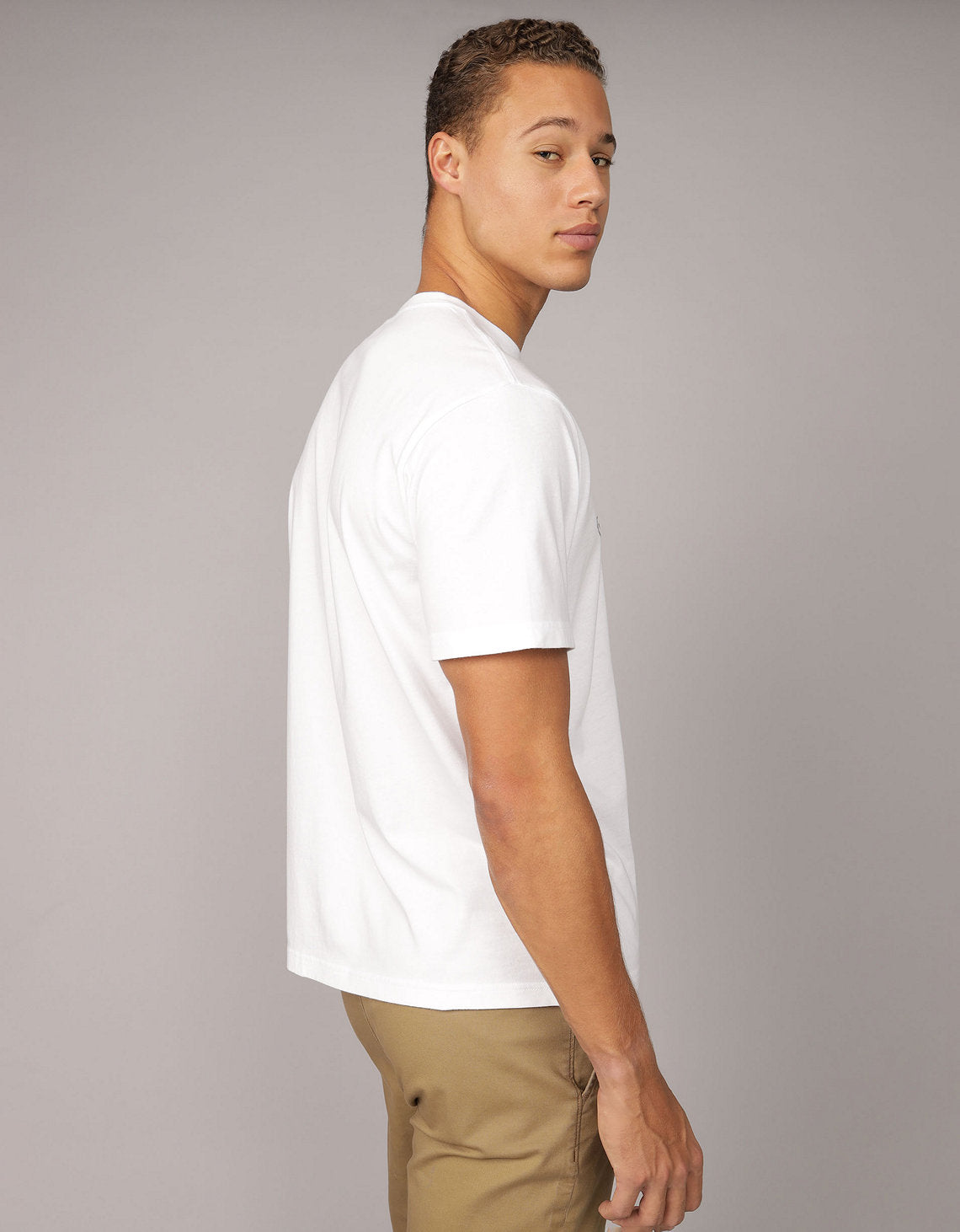 Camiseta Gráfica con Logo Ae - Blanco 0181_4493_100_ob