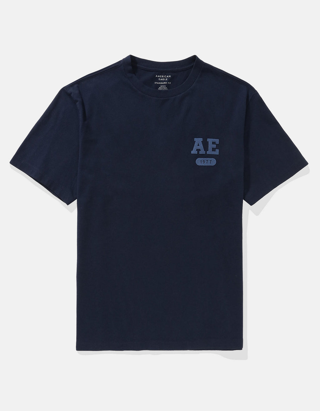 Camiseta con Gráfico Ae - Azul 0181_4601_405_f