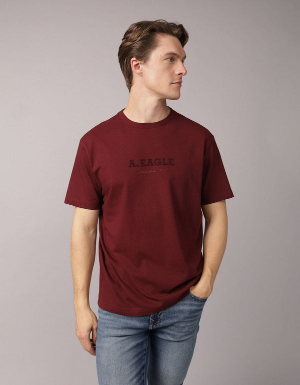 Camiseta con Gráfico Ae - Morado