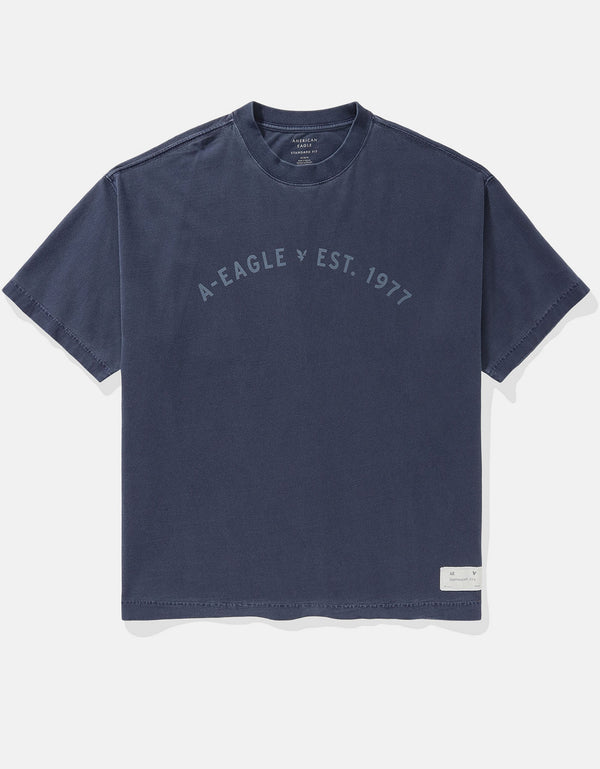 Camiseta con Gráfico Ae - Azul