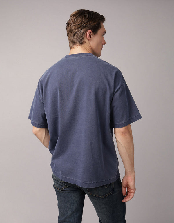 Camiseta con Gráfico Ae - Azul