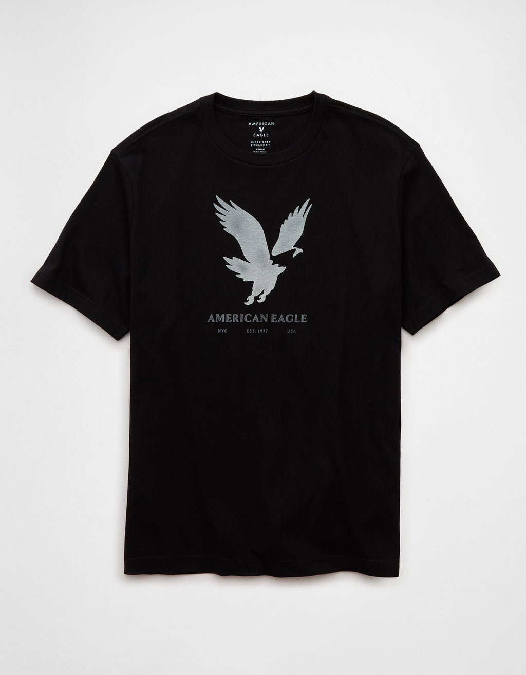 Camiseta con Gráfico Ae - Negro 0181_4819_064_f