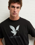 Camiseta con Gráfico Ae - Negro 0181_4819_064_of