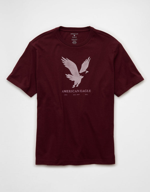 Camiseta con Gráfico Ae - Morado