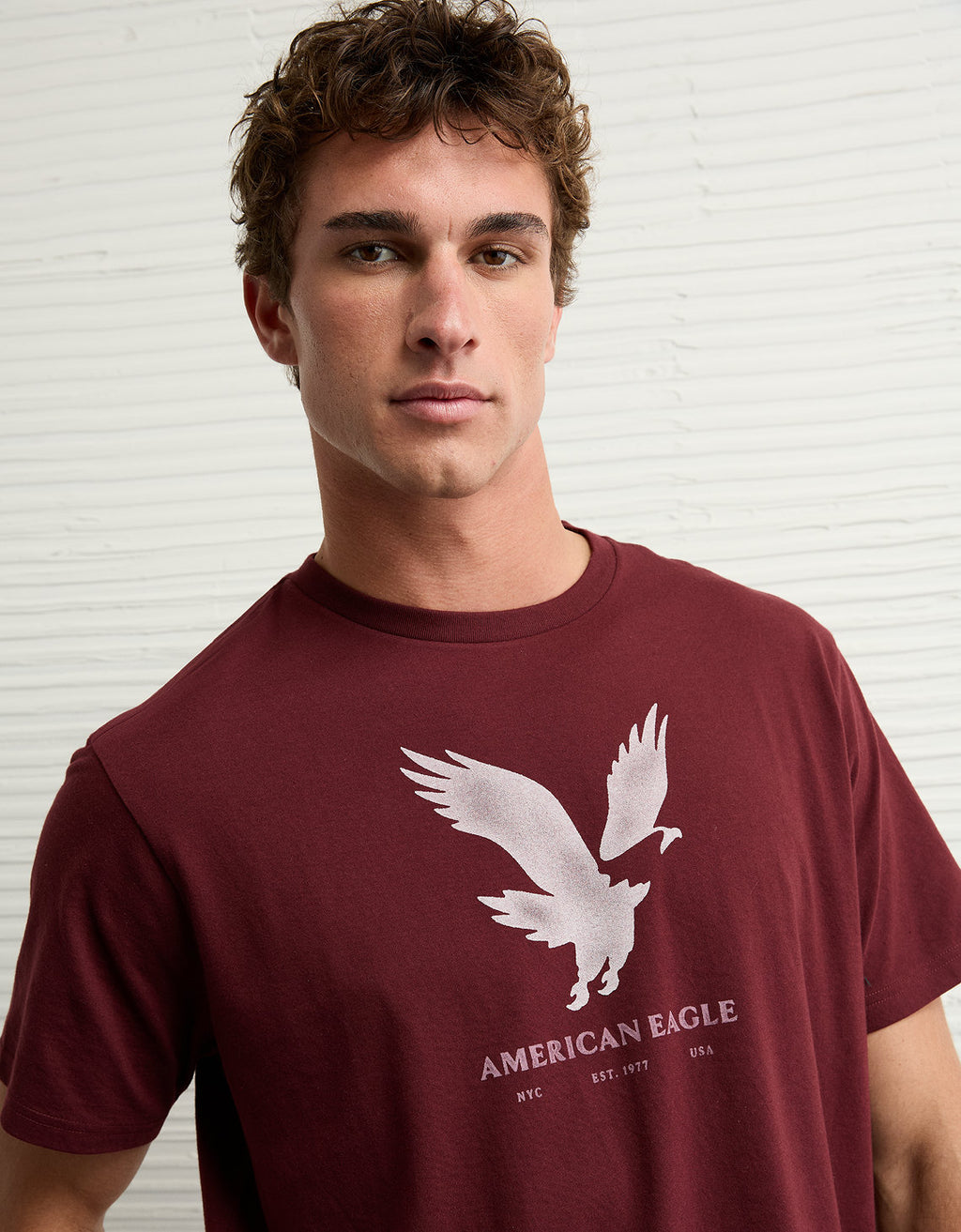 Camiseta con Gráfico Ae - Morado 0181_4819_902_os