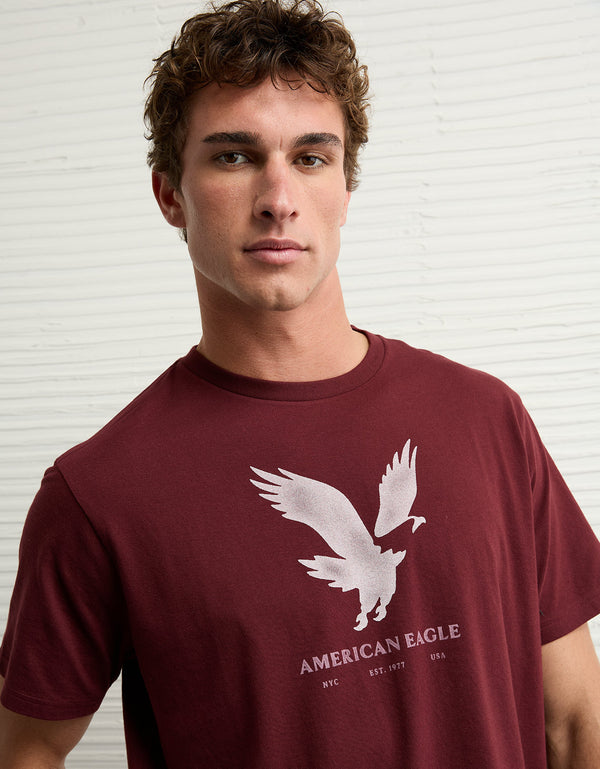 Camiseta con Gráfico Ae - Morado