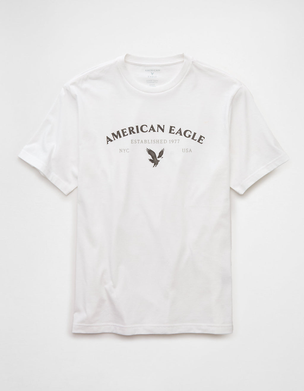 Camiseta gráfica con logotipo de icono ligero Ae - Blanco 0181_4820_101_f
