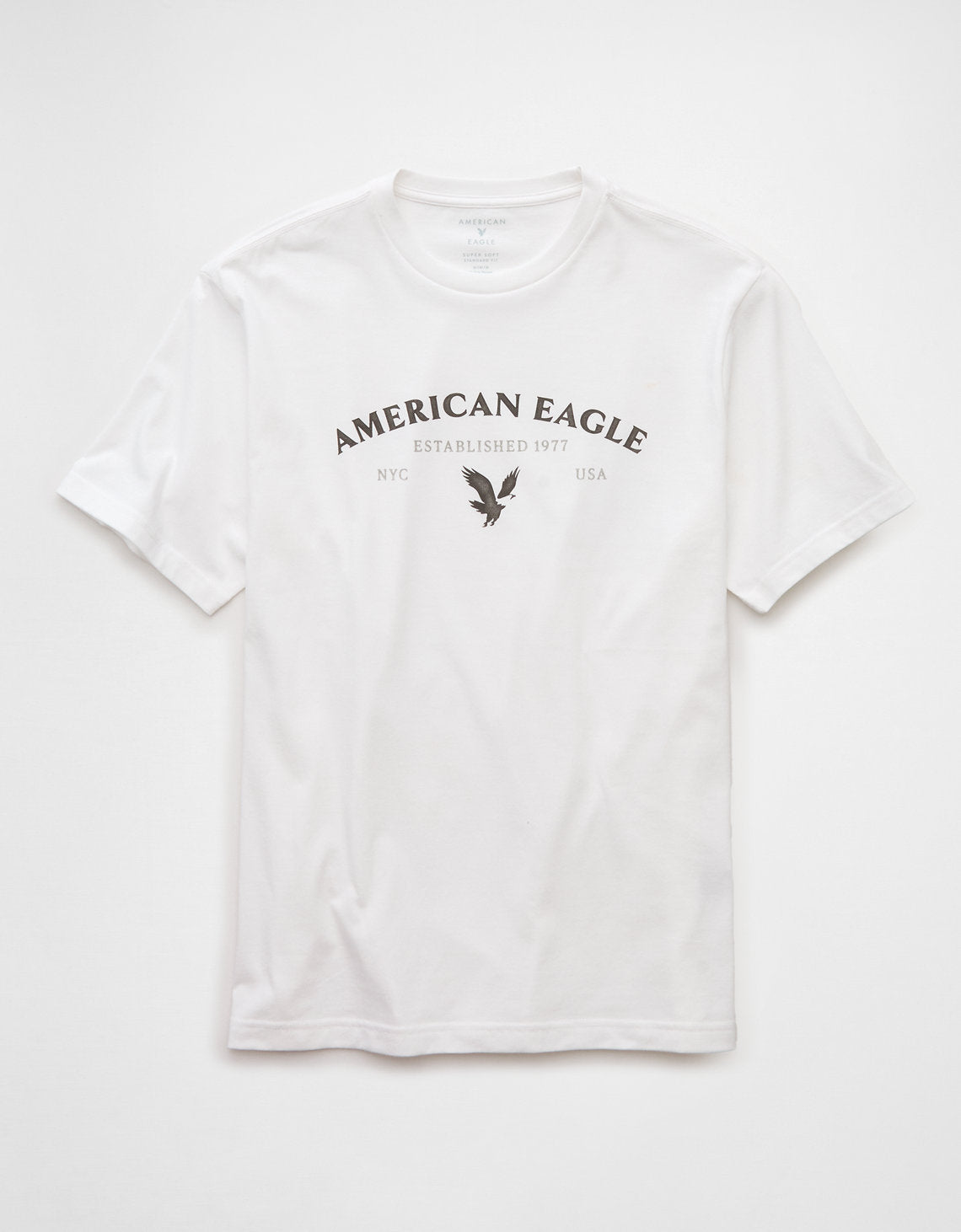 Camiseta gráfica con logotipo de icono ligero Ae - Blanco 0181_4820_101_f