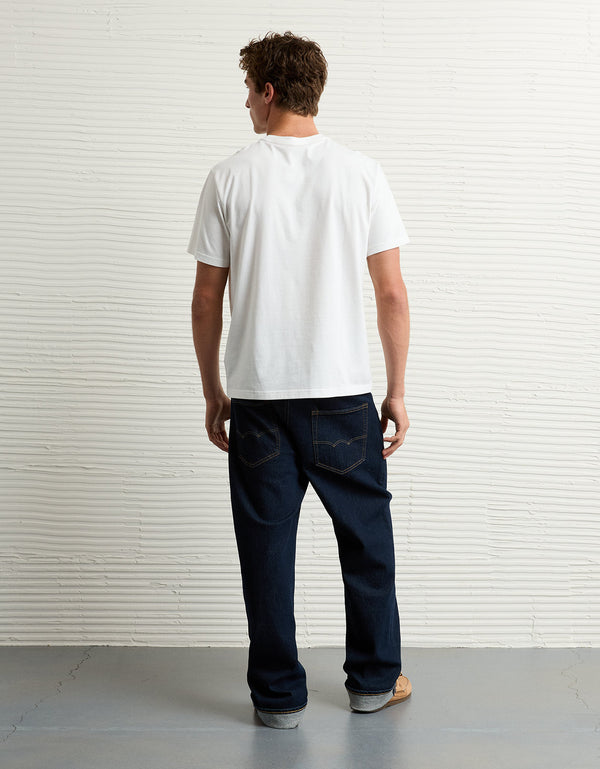 Camiseta gráfica con logotipo de icono ligero Ae - Blanco