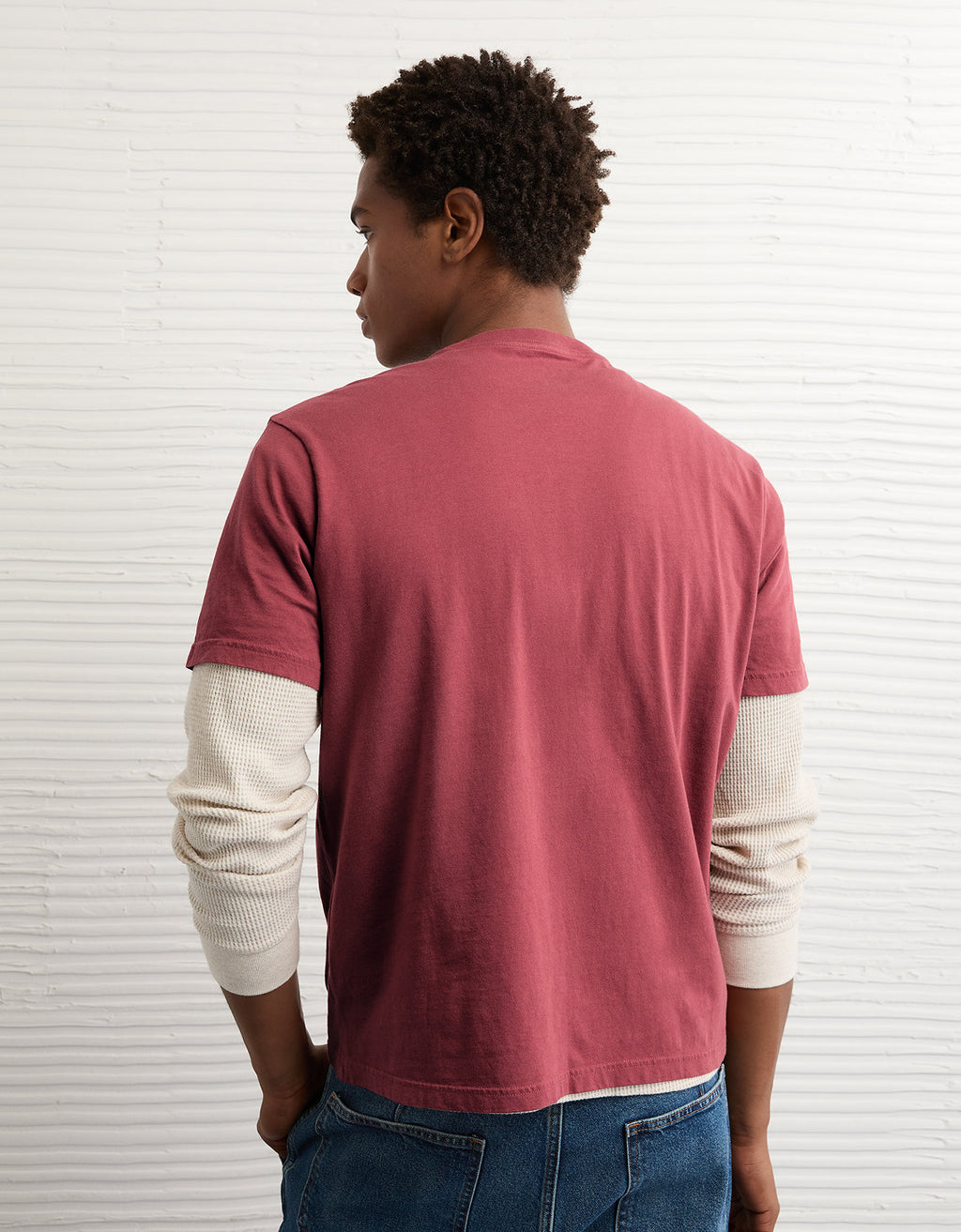 Camiseta gráfica de Ae - Rojo 0181_4872_600_ob