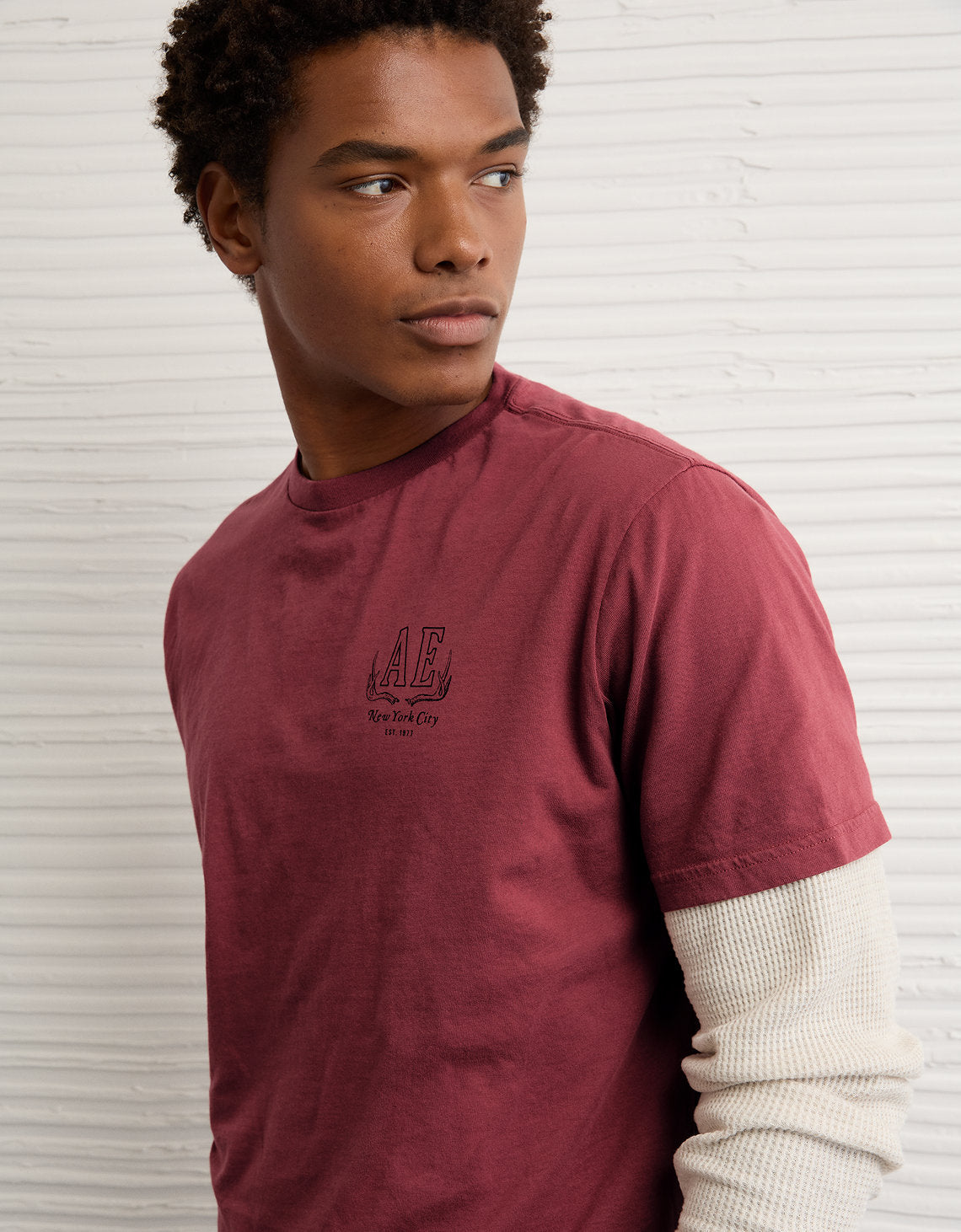 Camiseta gráfica de Ae - Rojo 0181_4872_600_of