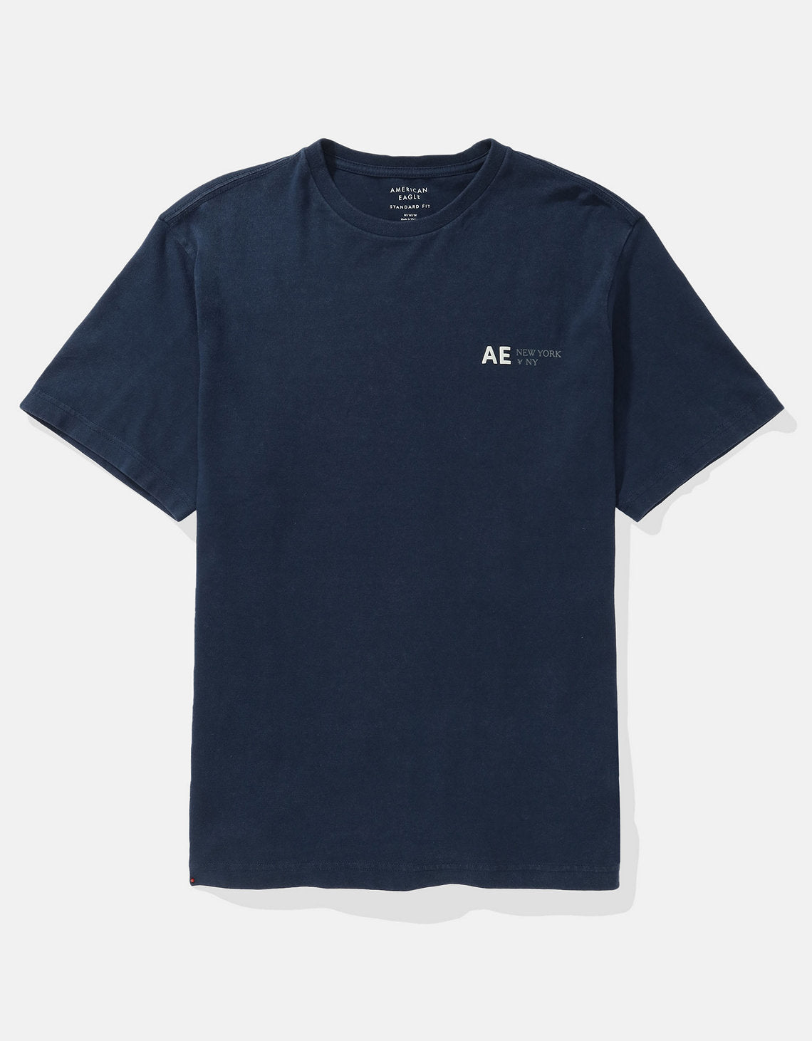 Camiseta gráfica con logotipo icónico Ae - Azul 0181_4892_467_f