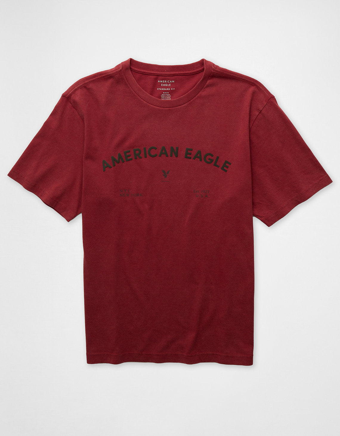 Camiseta gráfica con logotipo icónico Ae - Rojo 0181_4892_608_f