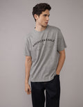 Camiseta gráfica con logotipo icónico Ae - Gris 0181_4894_012_of