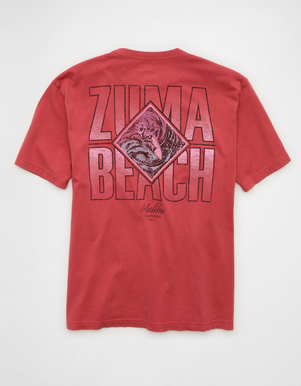 Camiseta Gráfica de Destino Ajuste Estándar Ae - Rojo 0181_5912_608_b