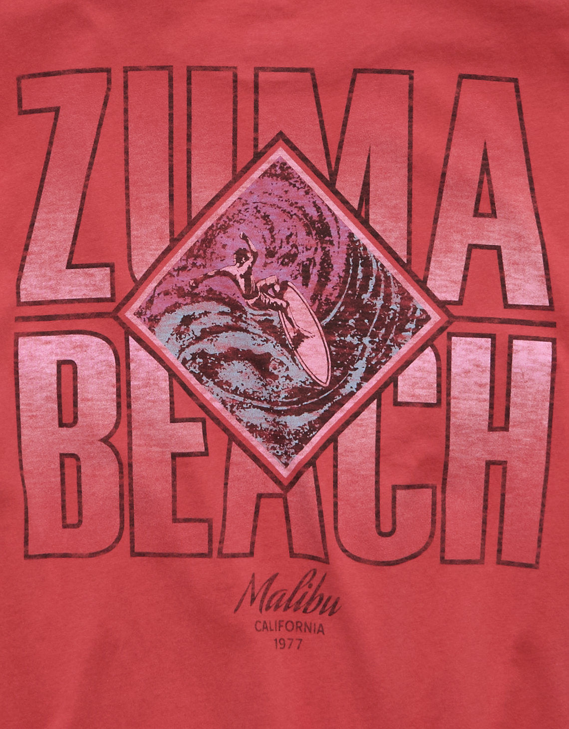 Camiseta Gráfica de Destino Ajuste Estándar Ae - Rojo 0181_5912_608_d1