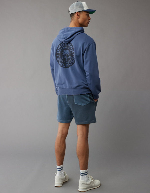 Buzo con capucha Ae Ultra Soft con estampado - Azul