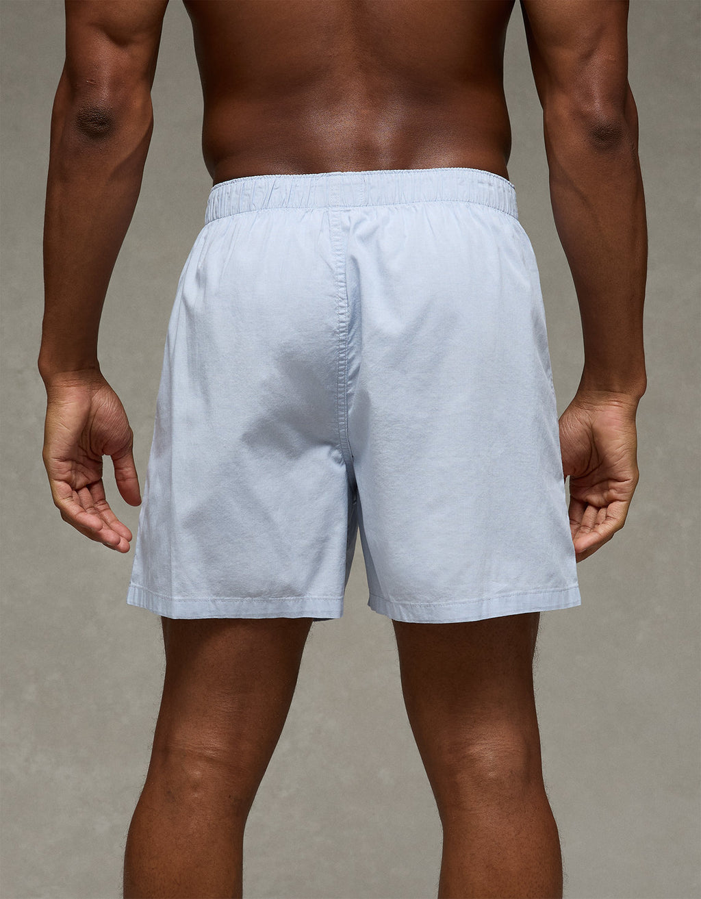 Bóxer corto elástico para hombre de Aeo - Azul 0220_3819_401_ob