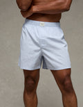 Bóxer corto elástico para hombre de Aeo - Azul 0220_3819_401_of