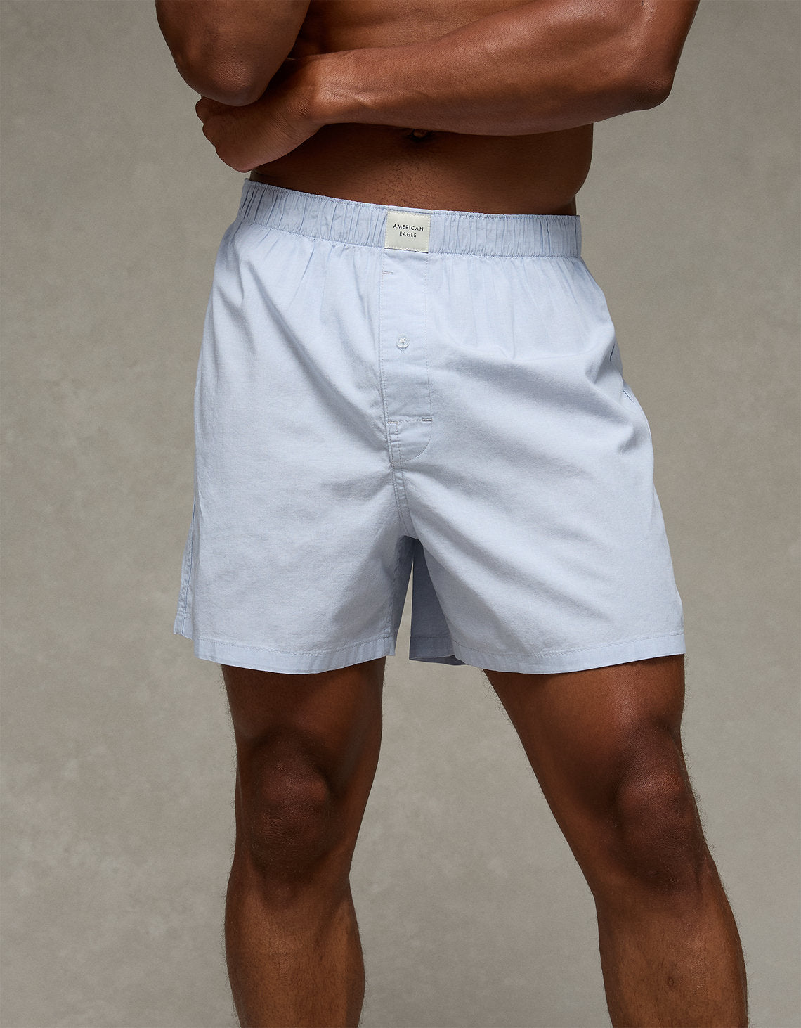 Bóxer corto elástico para hombre de Aeo - Azul 0220_3819_401_of