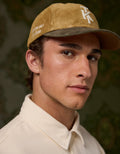 Gorra de béisbol de gamuza Ae x tru Kolors - Caqui 0221_8483_212_of