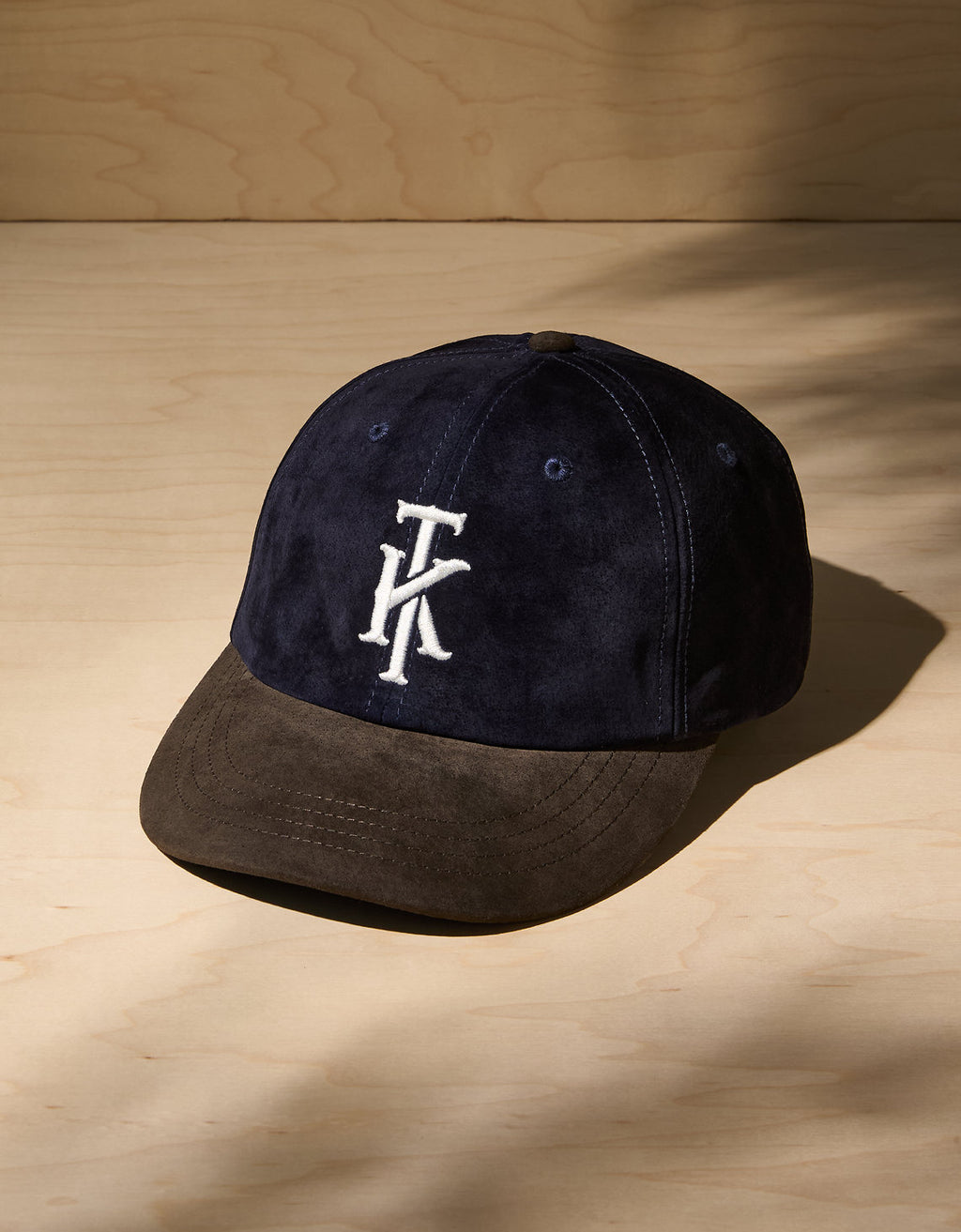 Gorra de béisbol de gamuza Ae x tru Kolors - Azul 0221_8483_410_f