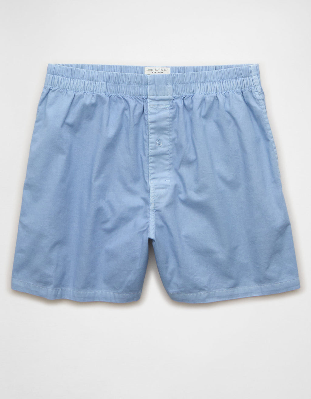 Boxer clásico de popelina con bolsillo para hombre Aeo - Azul 0231_4355_409_f