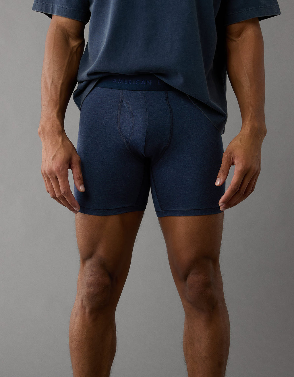 Bóxer Clásico de 6 pulgadas Ae - Azul 0235_4075_410_of