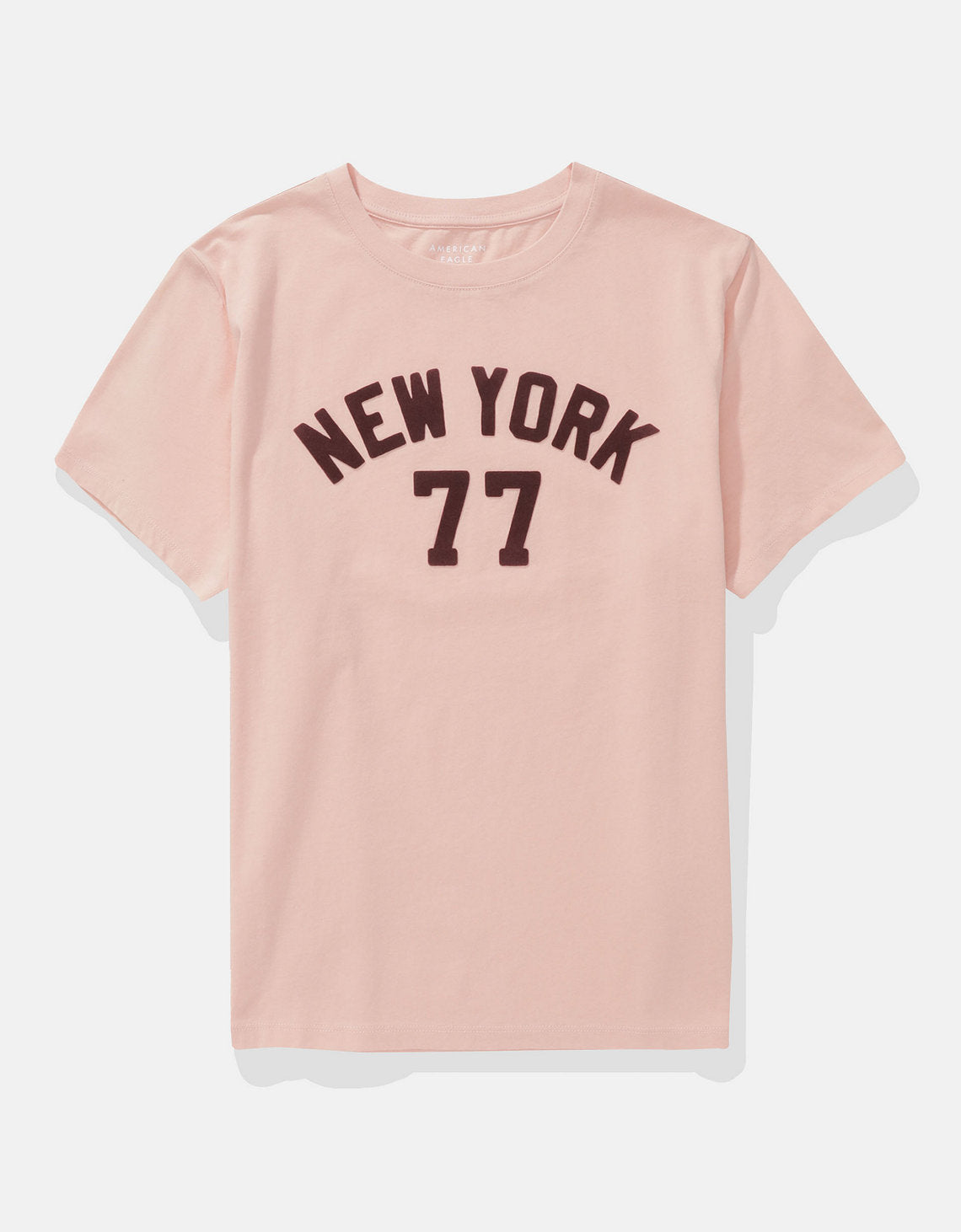 Camiseta Gráfica de Marca Ae - Rosa 0300_1040_610_f
