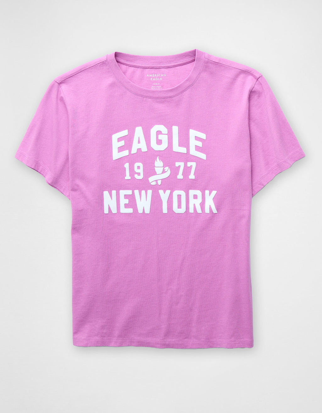Camiseta Gráfica de Marca Ae - Rosa 0300_1040_615_f