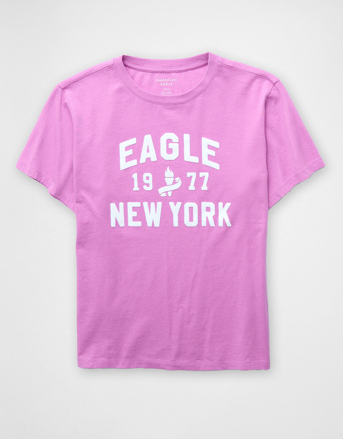 Camiseta Gráfica de Marca Ae - Rosa 0300_1040_615_f