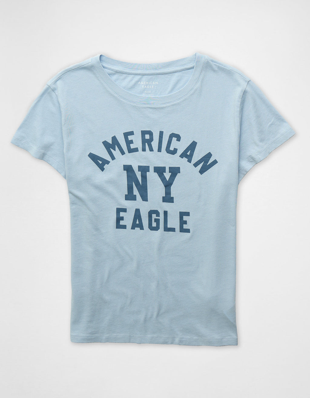 Camiseta Gráfica de Marca Ae - Azul 0300_1150_401_f