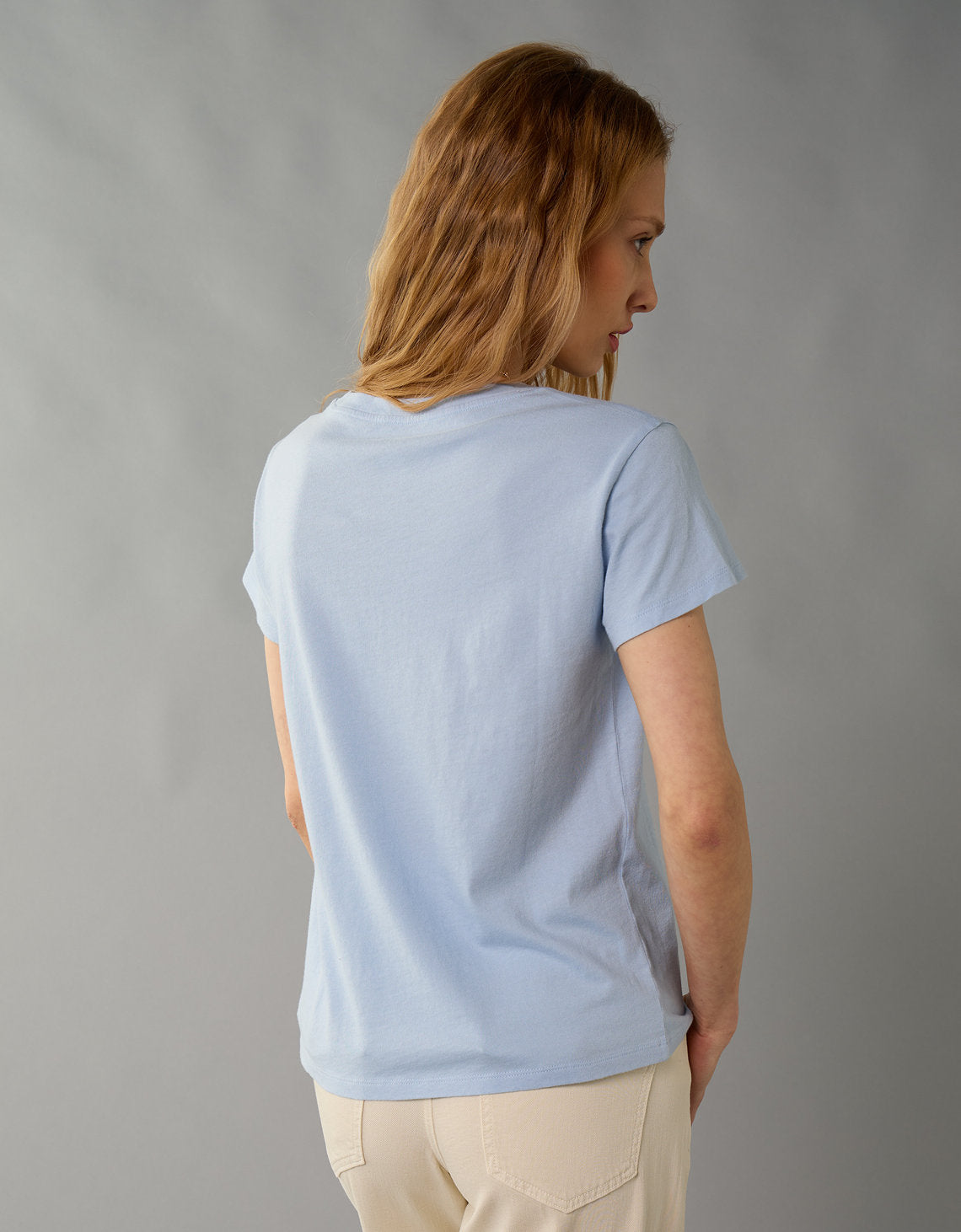 Camiseta Gráfica de Marca Ae - Azul 0300_1150_401_ob