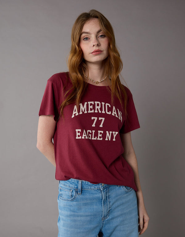 Camiseta Gráfica de Marca Ae - Generico