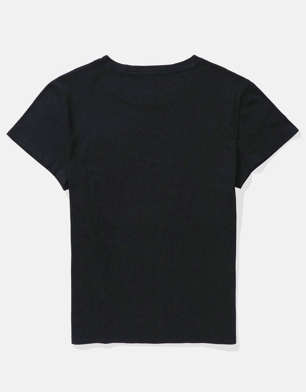 Camiseta AE gráfica con corte ajustado - Negro