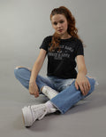 Camiseta AE gráfica con corte ajustado - Negro 0300_9119_001_of