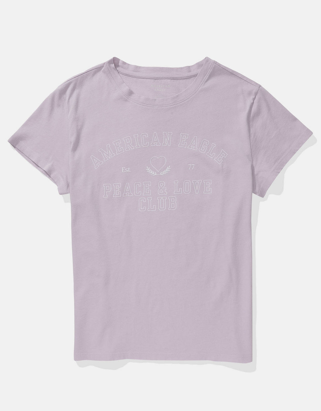 Camiseta AE gráfica con corte ajustado - Rojo 0300_9119_954_f