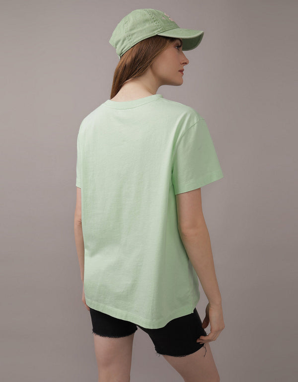 Camiseta AE gráfica con corte ajustado - Verde
