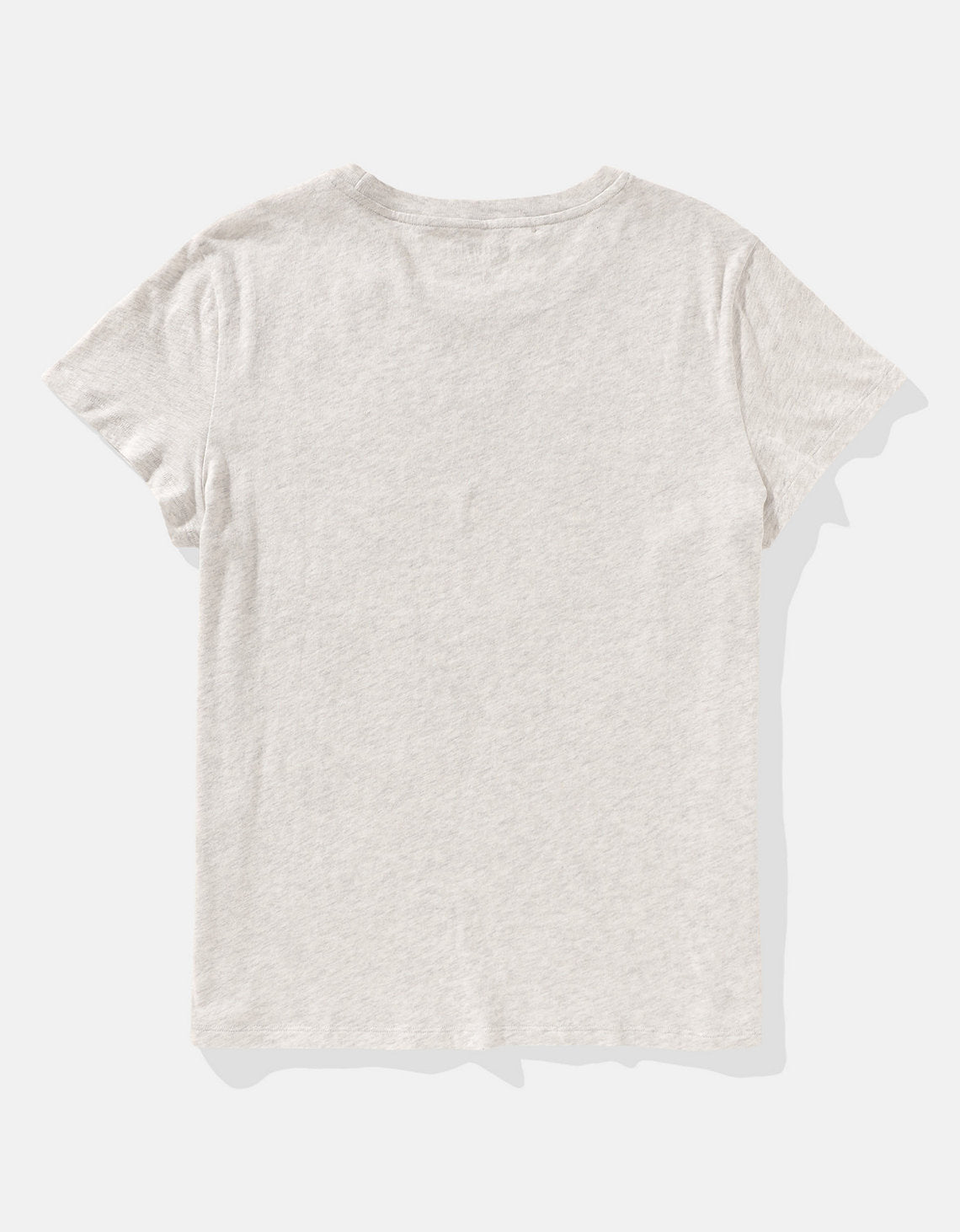 Camiseta AE con estampado manga corta de mujer - Gris 0300_9593_006_b