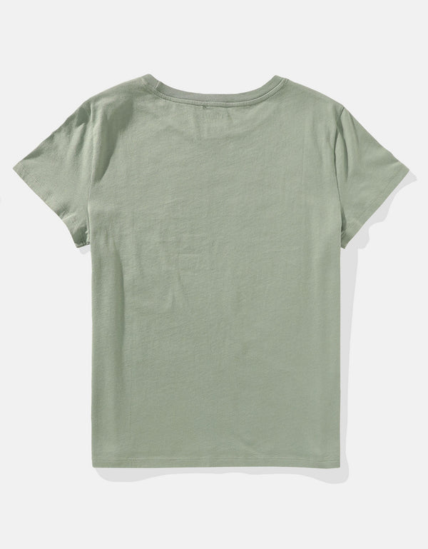 Camiseta AE con estampado manga corta de mujer - Generico