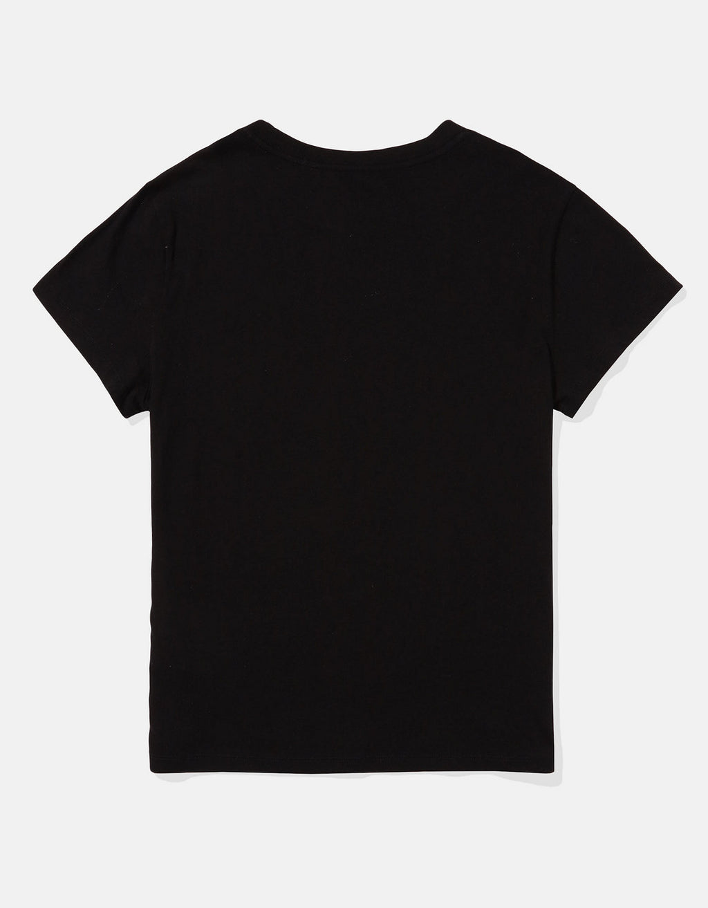 Camiseta con Gráfico Manga Corta Mujer AE - Negro 0300_9750_001_b