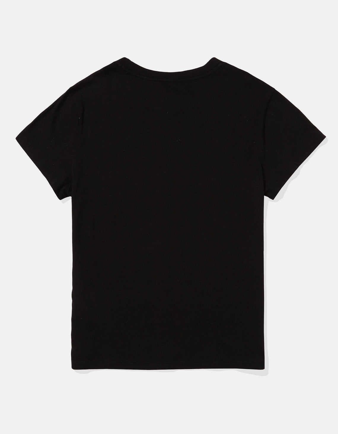 Camiseta con Gráfico Manga Corta Mujer AE - Negro 0300_9750_001_b