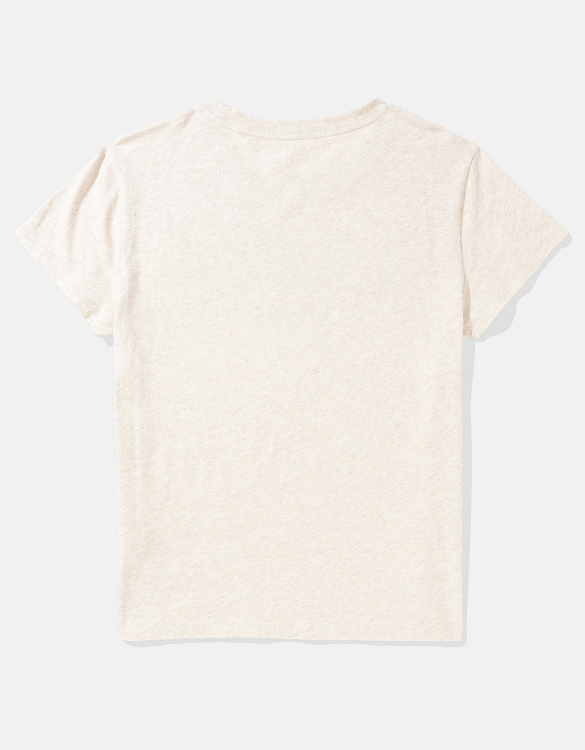 Camiseta con Gráfico Manga Corta Mujer AE - Beige 0300_9750_676_b