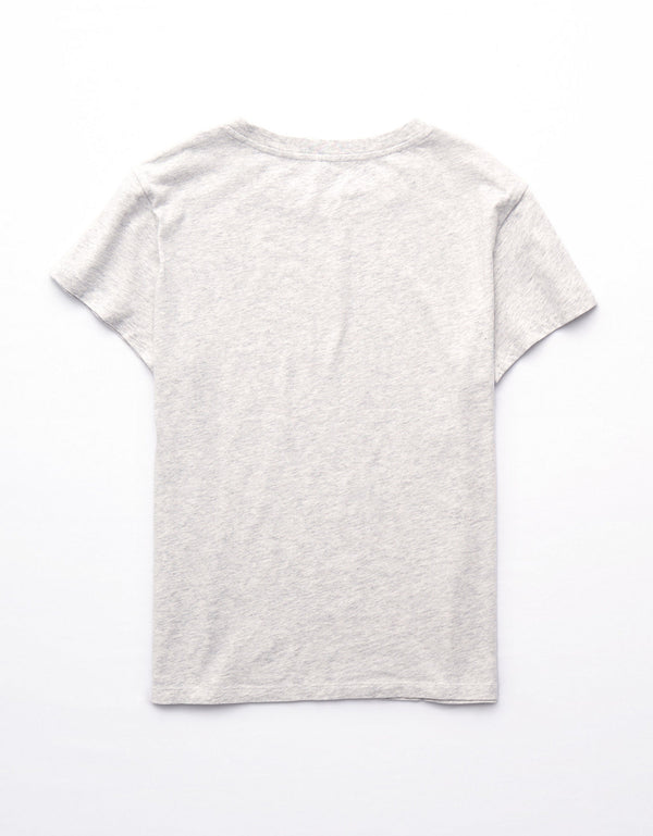 Camiseta con gráfico de mujer AE - Gris