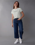 Camiseta con gráfico de mujer AE - Verde 0300_9932_300_of