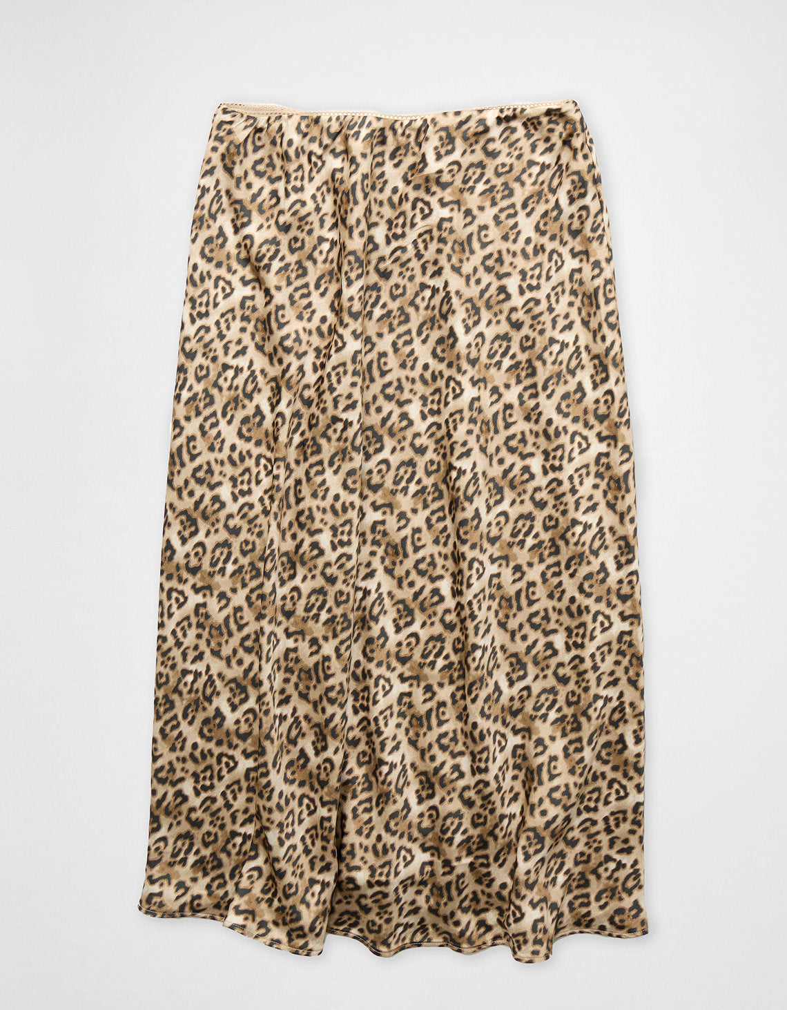 Falda Midi de Satin Tiro Alto Ae - Multicolor 0312_4976_900_b