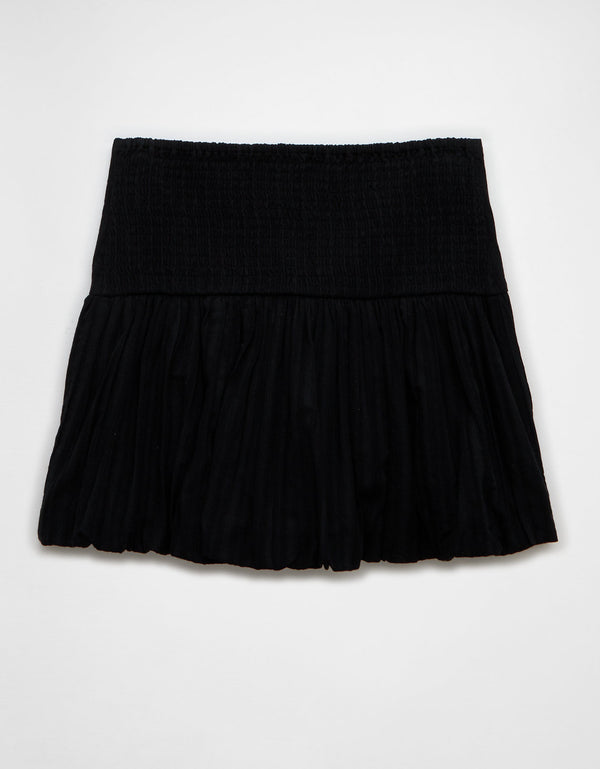 Falda Bubble Ae - Negro
