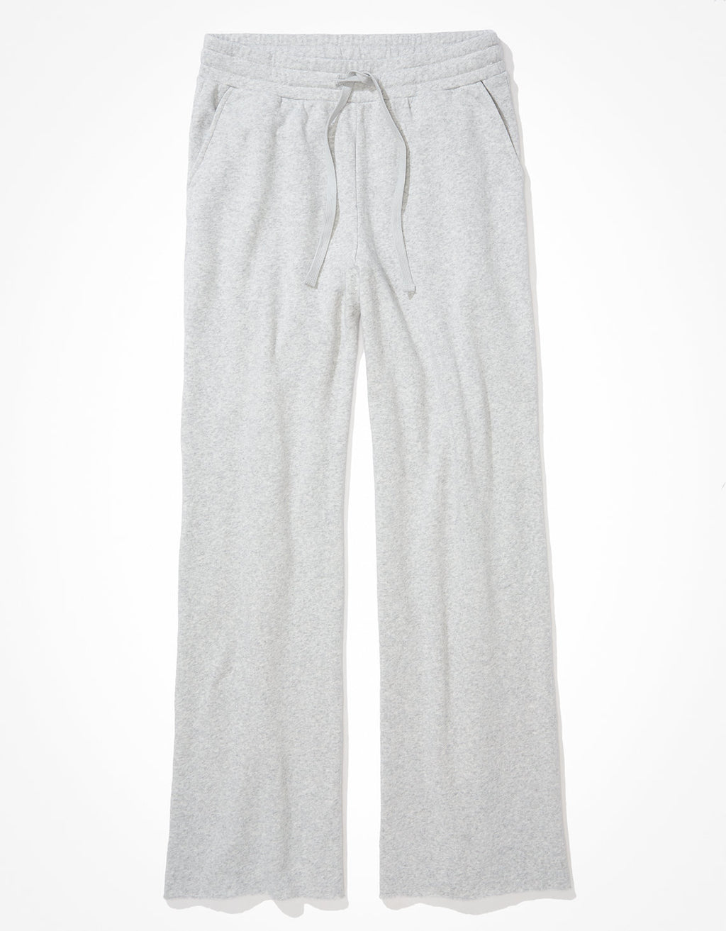 Pantalón AE Fleece Skater de bota ancha - Gris 0329_6432_020_f