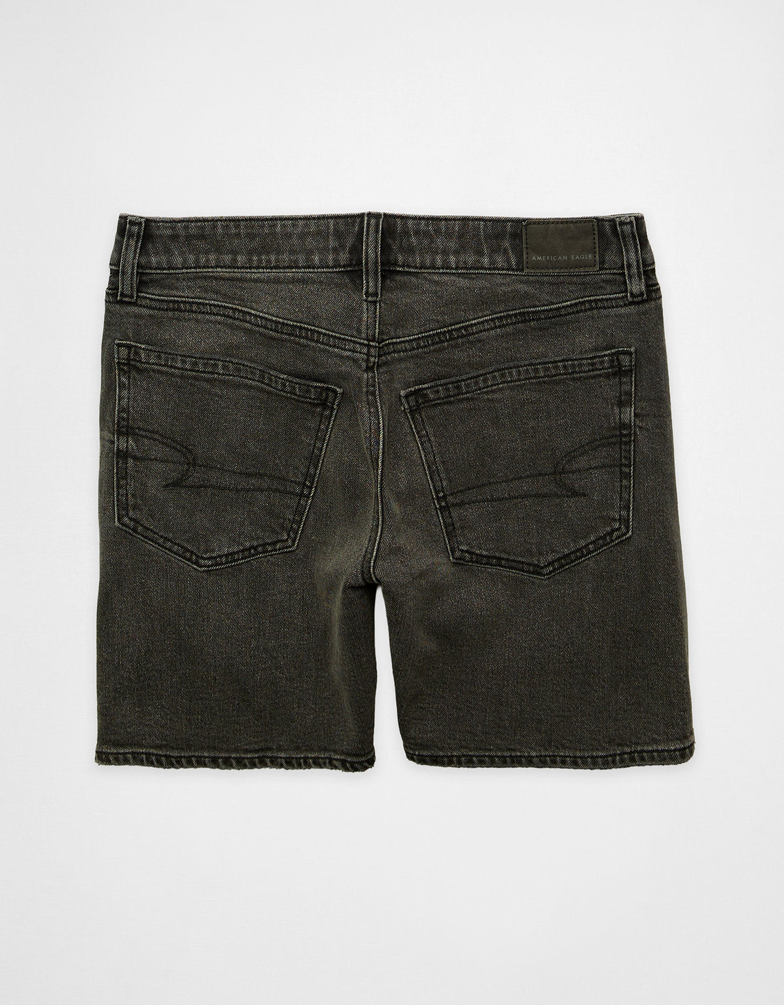 Ae 8 Dreamy Drape Stretch Jort Baggy de Tiro Bajo - Negro 0331_8681_081_b