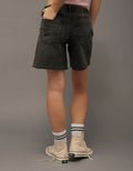 Ae 8 Dreamy Drape Stretch Jort Baggy de Tiro Bajo - Negro 0331_8681_081_ob
